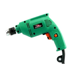 POWERTEC PT-D10-03 10mm 350W Mini Electric Drill Impact Drill Battery Powered with OEM Support for Home & Industrial DIY Tools