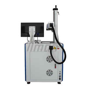 Machine de gravure laser à fibre 300x300mm 100W à refroidissement par air, commande EZ CAD, équipement de marquage CNC portable de table - Product Image 3