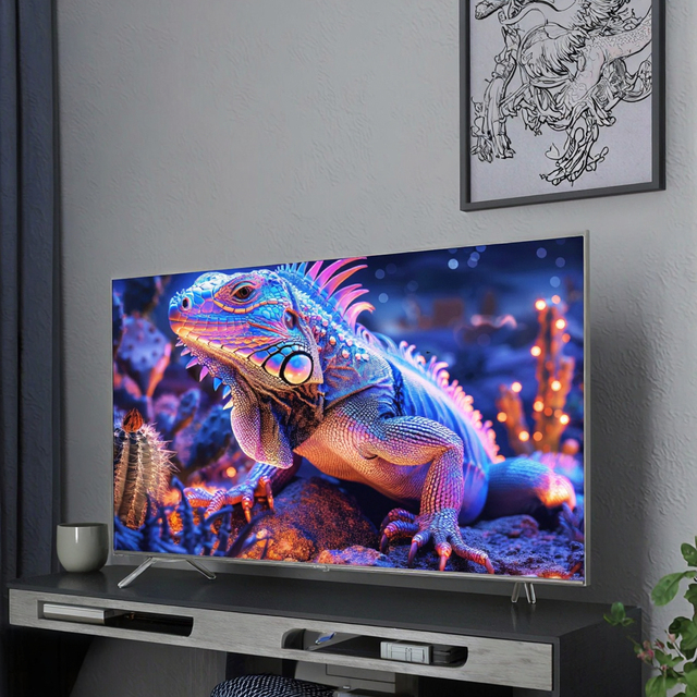 Shen Bo Smart TV 65 Inch 4K LED Ultra-thin Design Android 60Hz Black with for for Home & Hotel