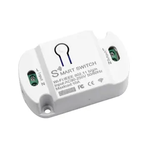 Geagood DIY Tuya Smart Home Automation Light Power Mini Switch WiFi Module Smart Wall Switch WIFI Smart Controller