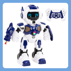 Nouveau <span class=keywords><strong>Robot</strong></span> Intelligent 2025 : Jouet <span class=keywords><strong>Robot</strong></span> Mignon Programmable, Marchant et Tirant, avec Lumières LED, Modèle Éducatif Télécommandé - Product Image 6