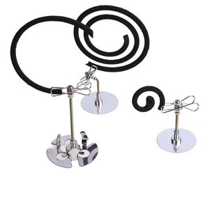 คลิปหนีบขดลวดกันยุงแบบแม่เหล็ก ฐานโลหะ อุปกรณ์ตั้งแคมป์แบบพกพา ใช้กลางแจ้ง รูปทรงกลม - Product Image 1