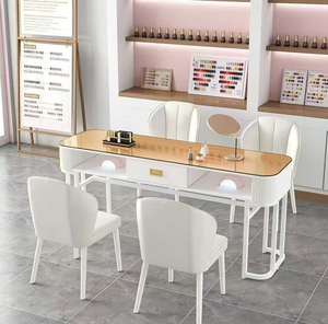 Table de manucure tendance pour salon de beauté, style japonais, simple et économique - Product Image 6