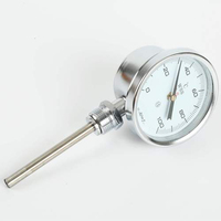 Série WSS, jauge de température bimétallique industrielle en acier inoxydable, contrôleur numérique, protection IP55, précision 1C, OEM