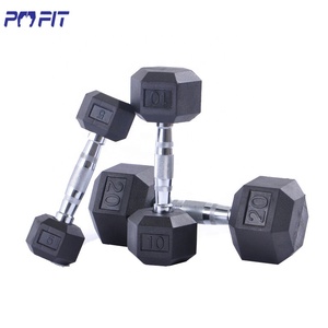 Mancuernas Hexagonales de Goma para Gimnasio, Equipo de Fitness, Levantamiento de Pesas, Mancuernas Hexagonales <span class=keywords><strong>Ziva</strong></span> para Fisicoculturismo - Product Image 6