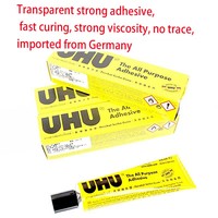 UHU Strong Transparent Wood Universal Glue Germany-Imported Hand-Made Patching Shoe Glue Glass Glue for Portable Plastic