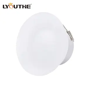 Hot Sales Indoor Round Decorative Pure Aluminum Lamp Body Acrylic Ring GU10 MR16 Embedded Downlight