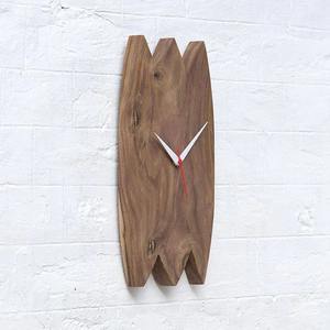 Horloge murale en bois artisanale de qualité supérieure pour la décoration du salon, horloge décorative silencieuse sans tic-tac pour la maison, le bureau et les cadeaux - Product Image 1