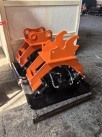Compacteur de plaques hydraulique pour mini-excavatrices de 1,5 à 3,5 tonnes - Outil de compactage du sol pour la construction