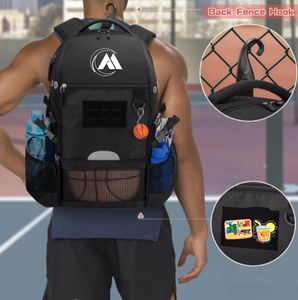 Sac à dos d'entraînement <span class=keywords><strong>de</strong></span> basket-<span class=keywords><strong>ball</strong></span> <span class=keywords><strong>de</strong></span> football imperméable à la mode pour hommes Compartiment à chaussures avec doublure en polyester pour le rangement du <span class=keywords><strong>volley</strong></span>-<span class=keywords><strong>ball</strong></span> - Product Image 2