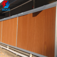 Panel de Enfriamiento Evaporativo de Papel Kraft Modelo 7090/7060/5090 con 1 Año de Garantía para Invernaderos, Granjas Avícolas y Gallineros