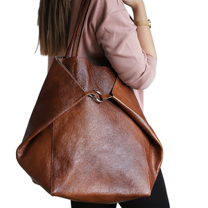 Bolsos Tote de Lujo para Mujer en Cuero PU Suave con Cierre de Cremallera, Impermeables, de Gran Capacidad, Bolsos de Hombro Extra Grandes - Product Image 1