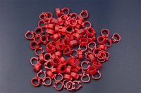 8*5mm taille pigeon jambe anneau pigeon bid tag anneau avec numéros 100 pcs/sac