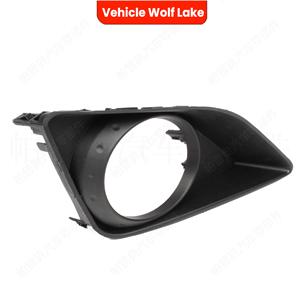 กรอบไฟตัดหมอกสำหรับรถยนต์โตโยต้า โคโรลล่า ปี 2007 2008 2009  วัสดุ ABS แบบหนีบ  ด้านซ้ายและขวา - Product Image 3