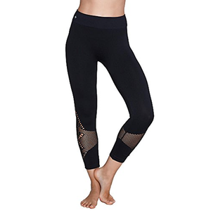 Leggings pour femmes à taille haute personnalisés, tissu tricoté extensible doux, sans couture, antibactérien, respirant, pour le yoga, la gym, la course à pied, tous les jours - Product Image 2