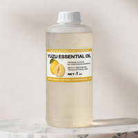 Huile Essentielle de Zeste de Yuzu Pressée à Froid en Gros, Extrait Pur de Zeste d'Agrumes Japonais de Luxe pour Diffuseur, Soins Spa, Parfum Fait Main