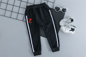 Ropa Infantil de Otoño, Marca Coreana, Fabricantes de Ropa, Conjunto de Traje para Bebé de 2 Años, Pantalones de Algodón, Camiseta con Logotipo - Product Image 6