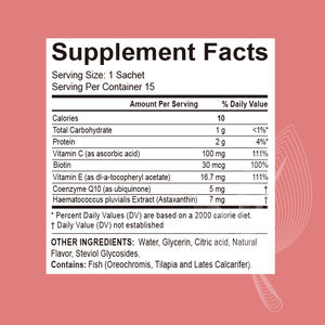 ODM/OEM Label Pribadi, Minuman Peningkat Penyerapan Nutrisi Pemutih Kulit Kolagen Cair Oral, Minuman Kolagen Cair - Product Image 3
