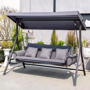 Mobilier d'extérieur moderne en gros Hamac de jardin Chaise berçante avec support Chaise <span class=keywords><strong>à</strong></span> <span class=keywords><strong>bascule</strong></span> pour patio d'extérieur suspendue - Product Image 1