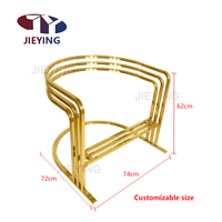 Jieying Moderne Or Simple Chaise Canapé Jambes Meubles Chaise Cadre Meubles Jambe et Décoration Salle À Manger Chaise pour Usage Domestique
