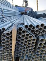 Tuyau en acier prégalvanisé de haute qualité Q235B Q345B, diamètre 20 mm-406 mm, tuyau GI pour serre et construction