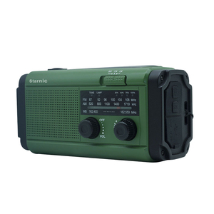 New Design 4000Mah Power Bank Portable AM FM <strong>WB</strong> 3 Band Radio Weather Solar Powered Emergency Hand Crank Solar Dynamo Radio - Product Image 3