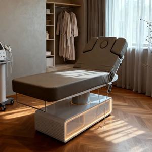 Vente directe d'usine : fauteuil électrique portable et réglable pour soins du visage, <span class=keywords><strong>lit</strong></span> <span class=keywords><strong>de</strong></span> shampooing, système à 3 moteurs, épilation, extensions <span class=keywords><strong>de</strong></span> cils, soins <span class=keywords><strong>de</strong></span> la peau - Product Image 4
