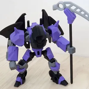 Mobile Suit <span class=keywords><strong>Gundam</strong></span>: Nueva figura de acción con impresión <span class=keywords><strong>3D</strong></span>, robot mecánico de descompresión, venta al por mayor de fábrica, multiarticulado y móvil. - Product Image 2