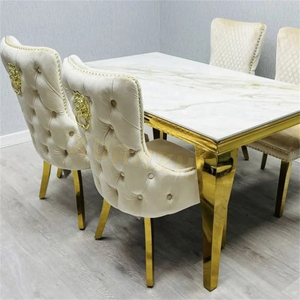 Set <span class=keywords><strong>Tavolo</strong></span> da Pranzo Moderno Xuanzhen per 6 Persone, Arredamento Sala da Pranzo, Prezzo All'Ingrosso Conveniente, <span class=keywords><strong>Tavolo</strong></span> <span class=keywords><strong>e</strong></span> <span class=keywords><strong>Sedie</strong></span> di Lusso in Marmo - Product Image 6