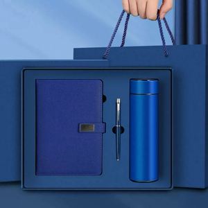Wholesale Promotional Luxury Gifts Items <b>Notebook</b> Business Gift Customizable <b>Notebook</b> Thermos Cup Gift <b>Set</b> With <b>Pen</b> <b>and</b> Bottle - Product Image 2