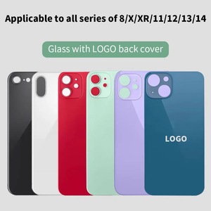 Téléphone portable grand trou boîtiers remplacement verre de couverture arrière pour <span class=keywords><strong>iPhone</strong></span> XS Max/<span class=keywords><strong>X</strong></span>/XR/xs série verre arrière coloré panneau de porte arrière - Product Image 5