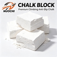 Bloc de craie géant non poli Norchi ASMR en carbonate de magnésium, emballé sous vide, personnalisable pour le sport, la gym, l'escalade et la gymnastique sur barre