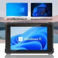 10,1 pulgadas Ip68 impermeable 700 Nit legible con luz solar con escáner 1D 2D Win Rugged Tablet