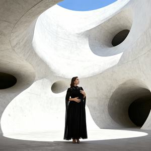 Luxury Handmade Embroidery Polyester <b>Abaya</b> Elegant Maxi Dress with Breathable Premium Fabric for Muslim Women Wholesale Supplier - Product Image 1