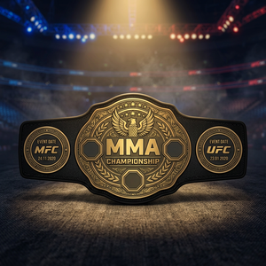 เข็มขัดแชมป์ MMA รุ่นเฮฟวี่เวท แบบกำหนดเองได้ พร้อมโลโก้ซีรีส์นักสู้ สำหรับผู้ใหญ่ - Product Image 2