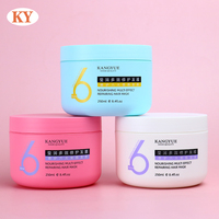 Pot de crème en plastique 150g 250g rose visage cheveux produit crème emballage cosmétique pot en PET avec couvercle pot en PP bouteille en plastique