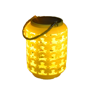 Portatile colorato LED solare bottiglia di proiezione lanterna per la decorazione della casa per la festa in giardino cancello di vacanza decorazione appesa all'aperto - Product Image 1