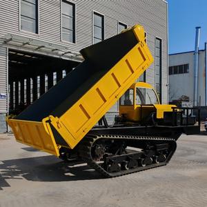 Irene 800 Mini Dumper Manual Automático Mini Dumper de orugas Hidráulico Diesel Dump Transporter Multifuncional - Product Image 1