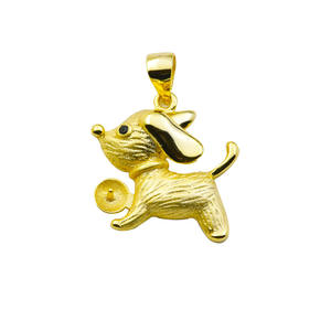 Pendentif pour chien personnalisé en argent S925 avec perle, accessoires, porte-pendentif vide 6-6,5, pendentif porte-bonheur pour chien, nouveaux accessoires de bijouterie - 577 - Product Image 5