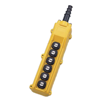 Télécommande de grue à levage à 4 boutons, étanche IP65, interrupteur à bouton-poussoir 500V 5A, vente en gros
