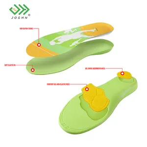 JOGHN materiale Pu personalizzato ammortizzatore piede sollievo dal dolore scarpa sportiva piede piatto Sport Soft Running scarpe da basket soletta