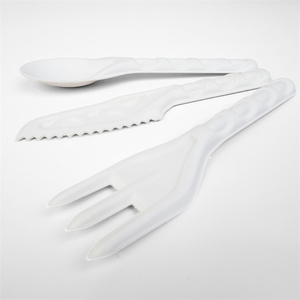 Tenedor desechable con logotipo personalizado <span class=keywords><strong>de</strong></span> fábrica, <span class=keywords><strong>vajilla</strong></span> <span class=keywords><strong>de</strong></span> bagazo, tenedor, juego <span class=keywords><strong>de</strong></span> cubiertos, platos desechables <span class=keywords><strong>para</strong></span> <span class=keywords><strong>fiesta</strong></span> - Product Image 2