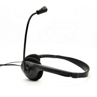 Headphone Anak Multi Warna 3.5mm Berkabel, Headset On-Ear Plastik untuk Pelajar, Sekolah, Bus & Perjalanan