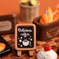 Mini-aliments créatifs et mignons en résine, accessoires de bijoux artistiques peints à la main, ornements de Noël