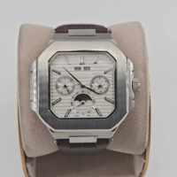 Montre de luxe pour homme avec cadran lumineux carré, boîtier en acier inoxydable, multifonction, étanche, mécanique, pour hommes d'affaires
