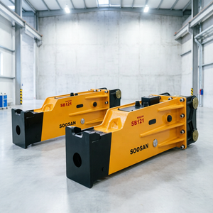 For SB121 Box Type Hydraulic Breaker for 28-35 Ton Excavators Includes Core Components (Chisel Breaker Hammer) 1 Year - Product Image 1