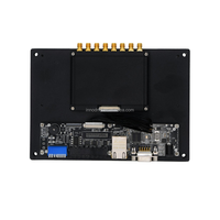 Lector OEM UHF RFID portátil personalizado de 860-960MHz, interfaz RS232, módulo TTL, antena externa para herramientas, seguimiento de inventario