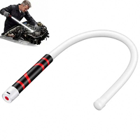 Lampe torche LED flexible et pliable, 800LM 73cm, lumière de travail à intensité variable IP68 6500K pour la réparation et l'entretien automobile