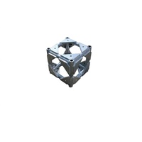 0 ° -180 °   Connecteur d'angle pour treillis en acier et aluminium à angle variable pour treillis de scène, présentoirs, treillis carré à raccord, treillis conique et treillis à boulons