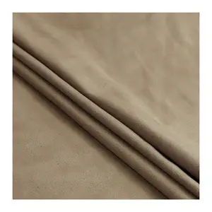 soft touch Leather fabric material stretch polyamide micro velvet Faux Suede fabric for clothing sofa